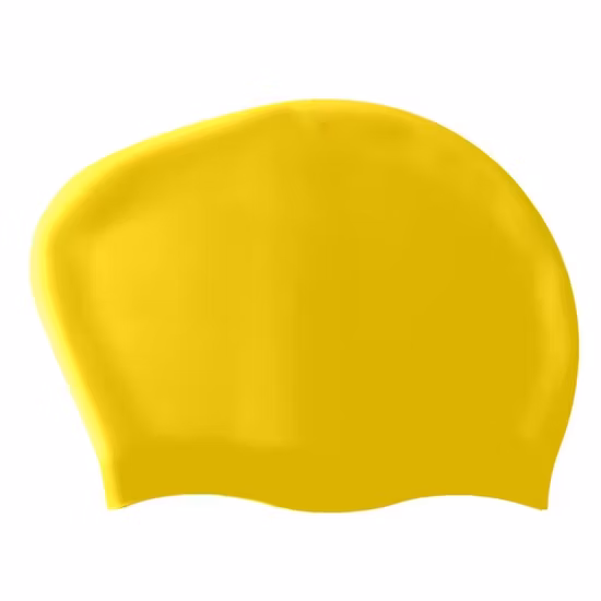 Bonnets de bain en silicone pour cheveux longs, imperméables et non irritants, pour filles et femmes